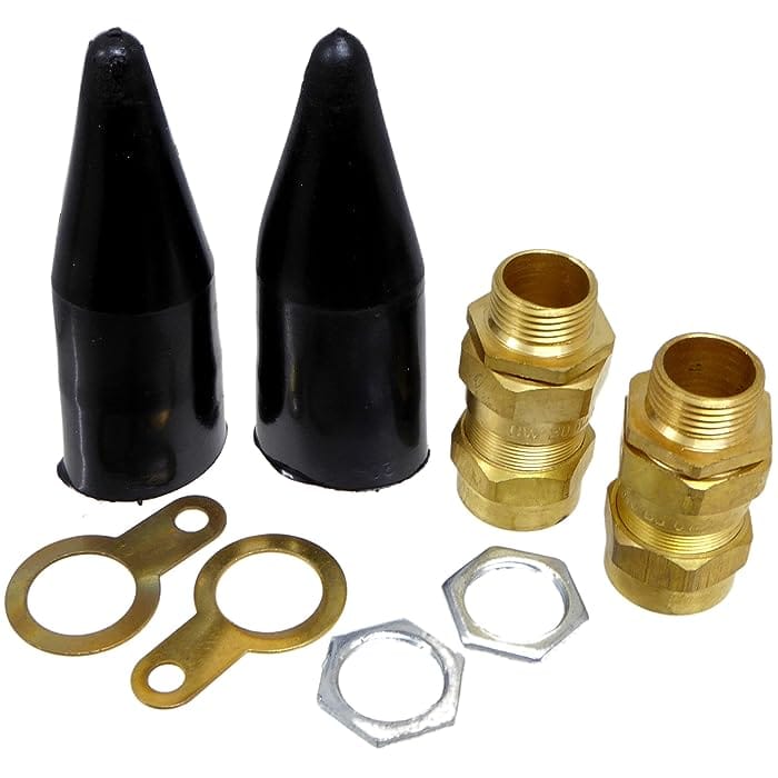 A1A2 63L BRASS CABLE GLAND CEAC