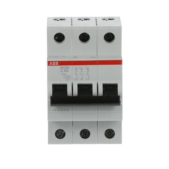 40A 3P 6KA MCB SH203-C40 - ABB