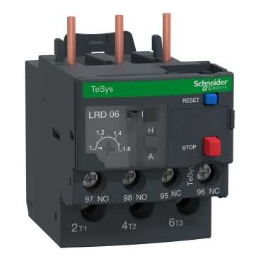 LRD06 1A-1.6A THERMAL OVER LOAD RELAY SCHNEIDER