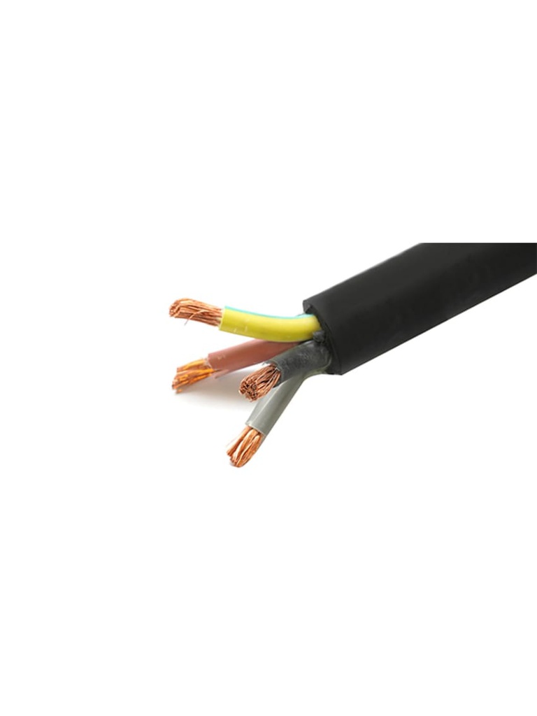 PVC INSULATED COPPER FLEXIBLE INDUSTRIAL CABLE 3CX1.5MM 100YARDS