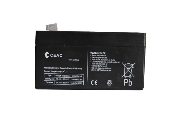 CEAC BATTERY 6FM3.3 (12V3.3AH/20HR)  LEAD ACID BATTERY