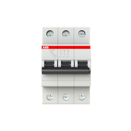 [ABB-MCB-3P-6] 6A 3P 6KA MCB SH203-C6 - ABB