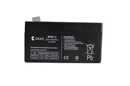 [CEAC-BAT-6FM1.3] CEAC BATTERY 6FM1.3 (12V1.3AH/20HR)  LEAD ACID BATTERY