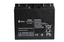 [CEAC-BAT-6FM21] CEAC BATTERY 6FM21(12V21AH/20HR)  LEAD ACID BATTERY